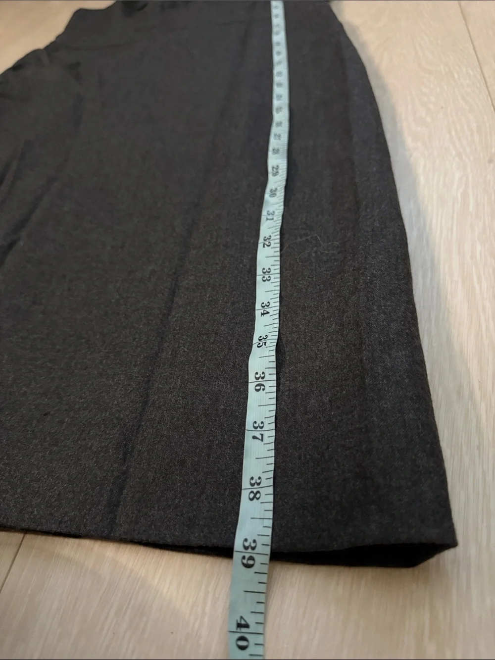 J. Crew Gray Wool Sleeveless Sheath Dress with Ruffled Collar
